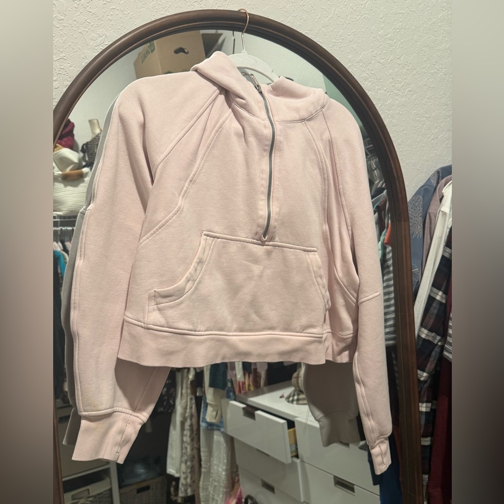 Lululemon Scuba hoodie in strawberry milkshake
